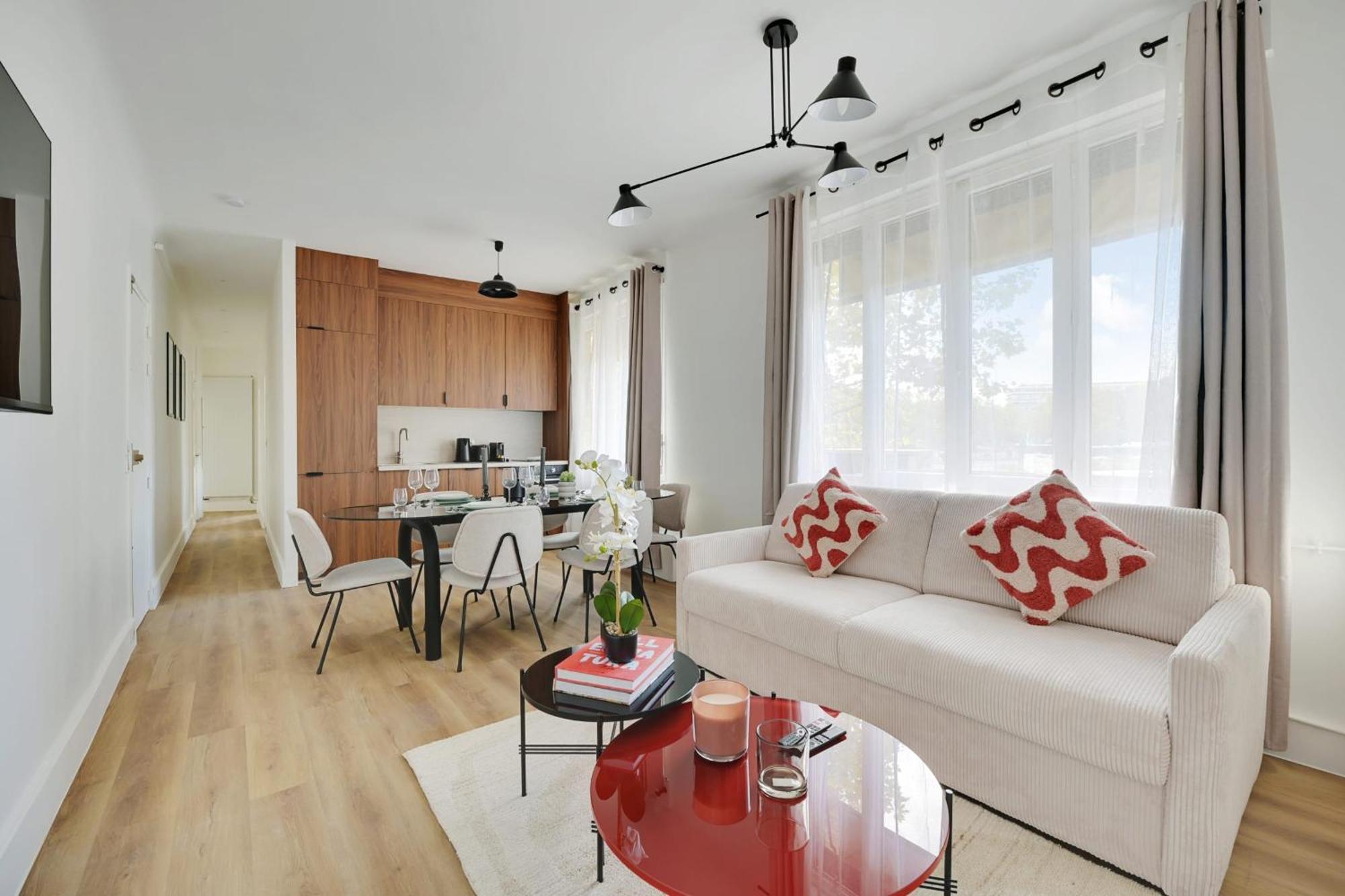 Beautiful Apartment 8Pers Париж Экстерьер фото